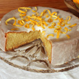 Orangen-Marzipan Kuchen
